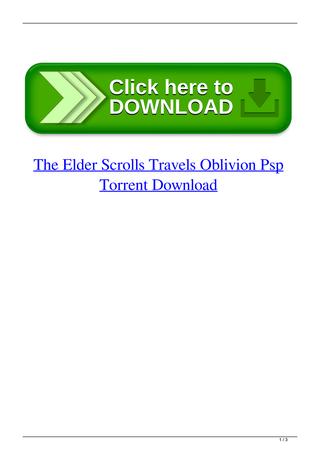 Elder Scrolls Travels Download